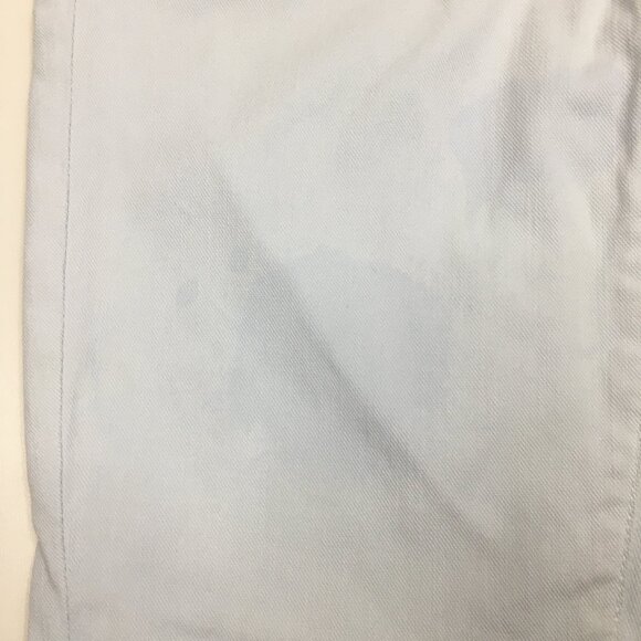 7 FOR ALL MANKIND Very Light Blue The Slim Cigarette 5 Pocket Logo Buttons Jeans - Picture 13 of 16